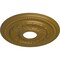 Ekena Millwork Galway Ceiling Medallion (Fits Canopies up to 3 1/4"), Hand-Painted Gold, 15 3/4"OD x 3 1/4"ID x 1"P CM15GAGLS - alternate 2